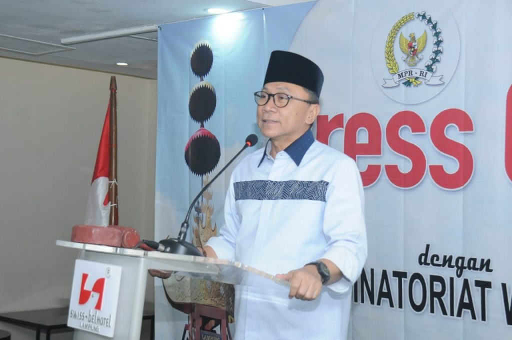 Ketua MPR : Kesuksesan Pemilu adalah Persatuan Kita