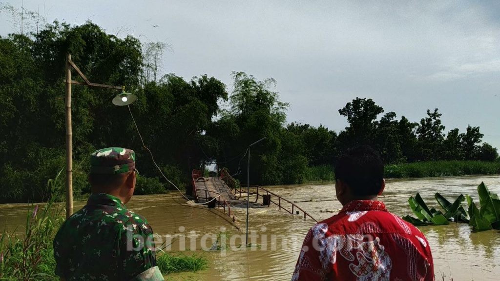 Jembatan Penghubung Putus, Ini Rencana PUPR Kabupaten Mojokerto