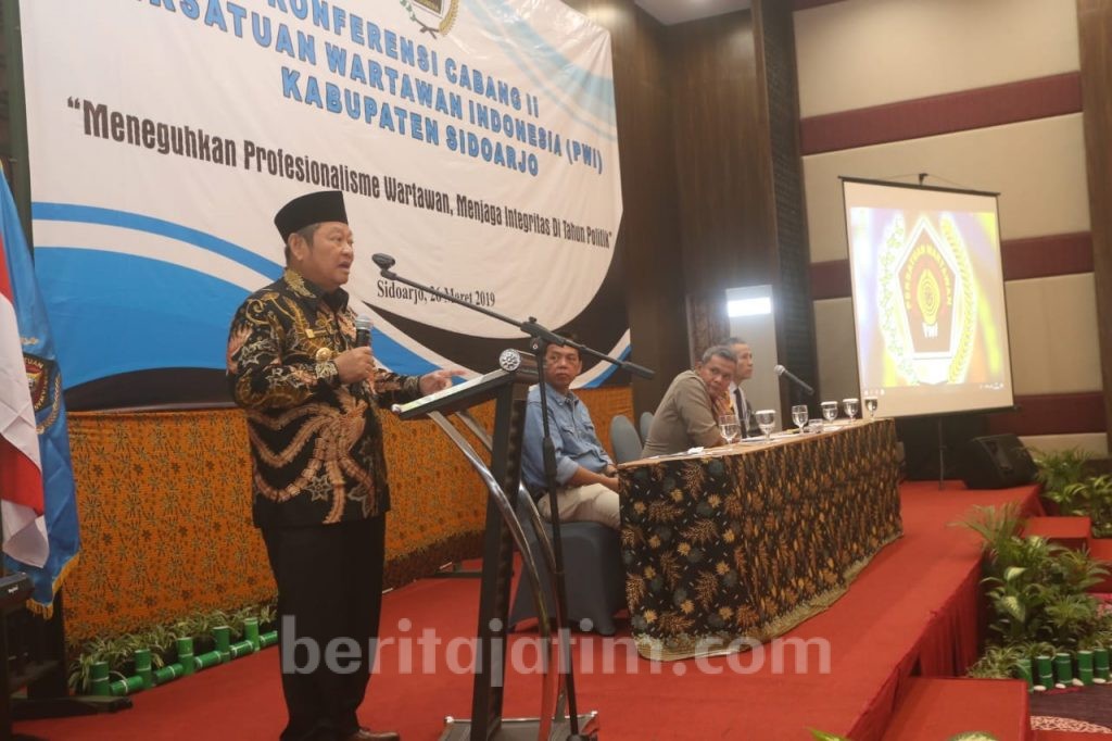 Aklamasi, Abdul Rouf Kembali Pimpin PWI Sidoarjo