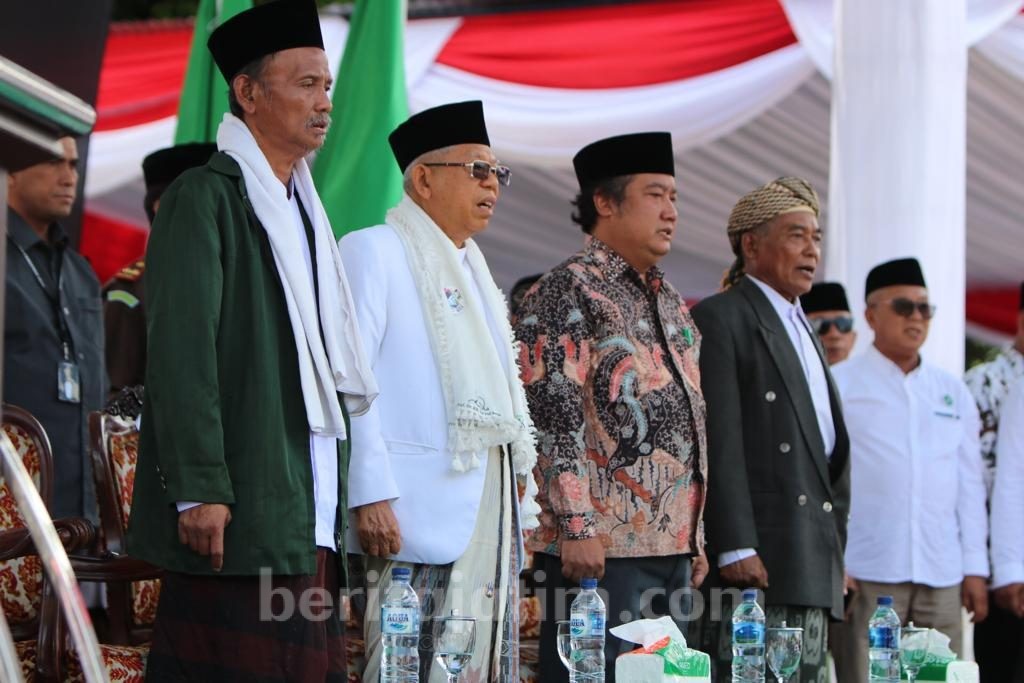 KH Ma’ruf Amin: NU Tetap Satu, Tak Ada NU Garis Lurus