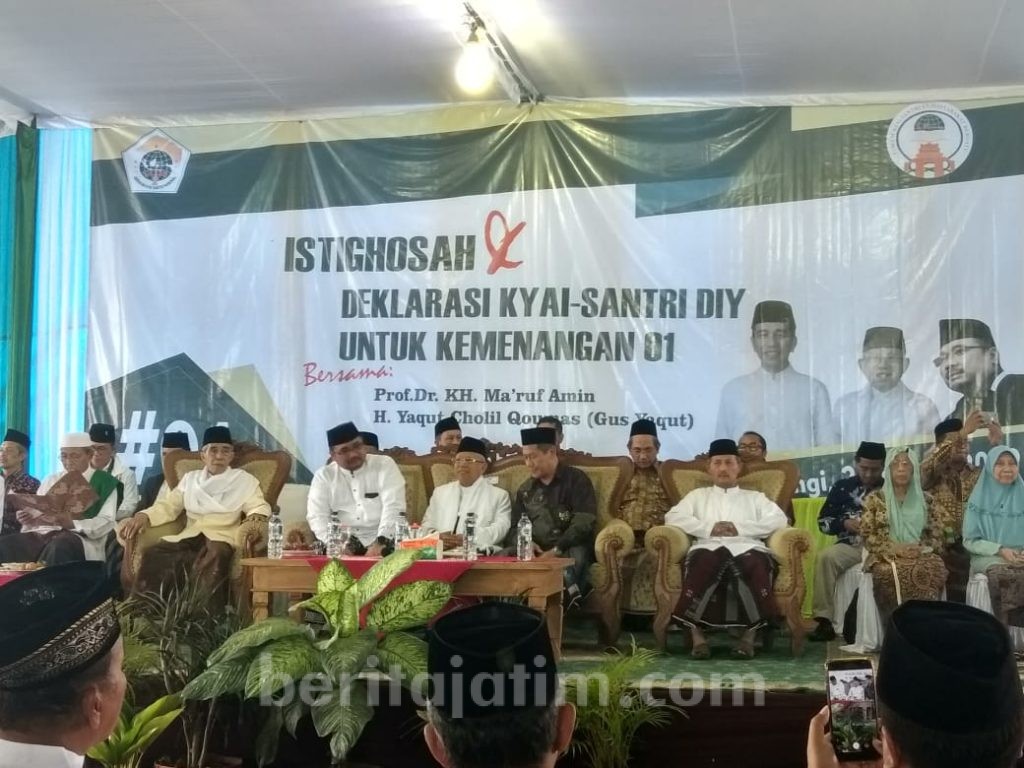 Kiai Ma’ruf Ajak Warga Tidak Golput