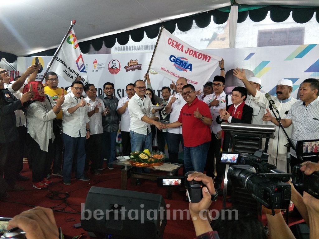 Rumah Aspirasi Rakyat #01 Jatim Diresmikan, Targetkan Menang 75 Persen