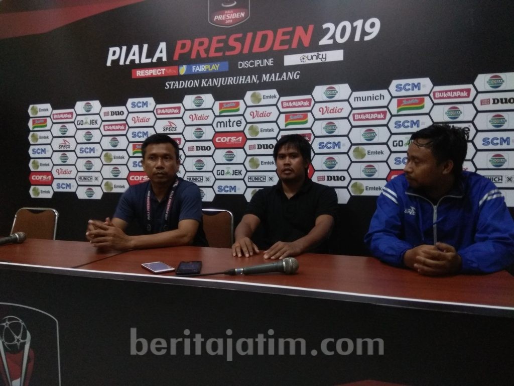Persita Kalah atas Persela, Widodo Kecewa