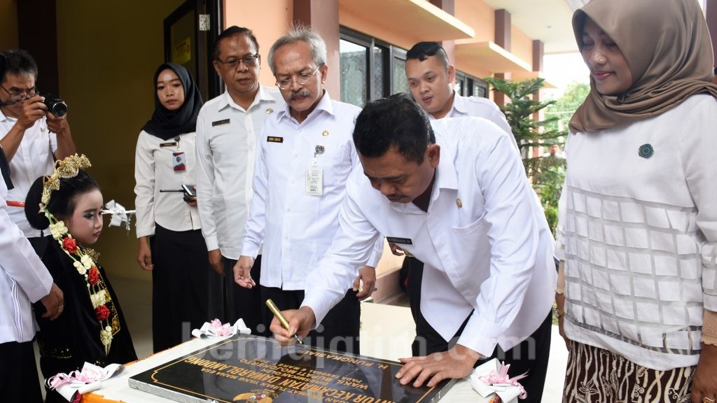 5 Desa di Kecamatan Dawarblandong Terima BK Desa Rp1,9 miliar