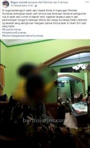 Oknum Kepala Dinas Sumenep Kepergok Selingkuh Dijatuhi Sanksi