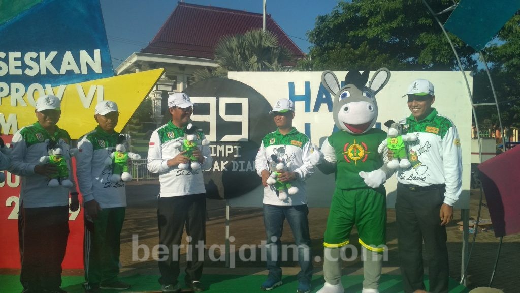 Jadi Tuan Rumah, Tuban Launching Maskot Porprov Jatim