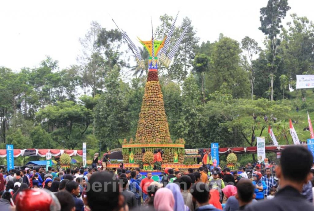 2019 Butir Durian Diperebutkan Secara Gratis