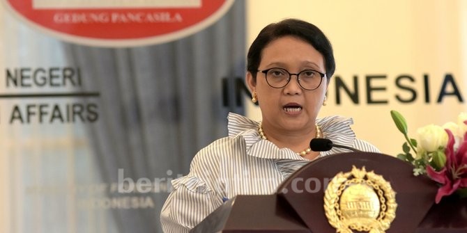 Selain Sampah Plastik, Menlu Juga Bahas Diskriminasi Sawit menlu retno