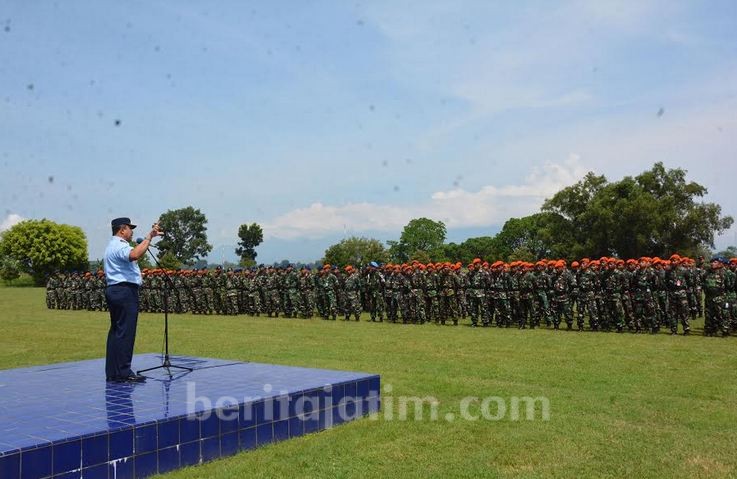 Prajurit Lanud Iswahjudi Siap Amankan Pemilu 2019