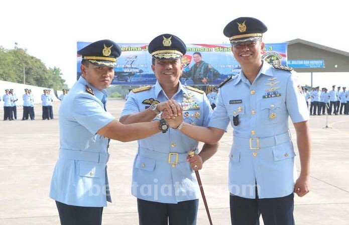 Mayor Pnb Agus ‘Wolverine’ Dwi Ariyanto Jabat Danskadron 3 Lanud Iswahjudi