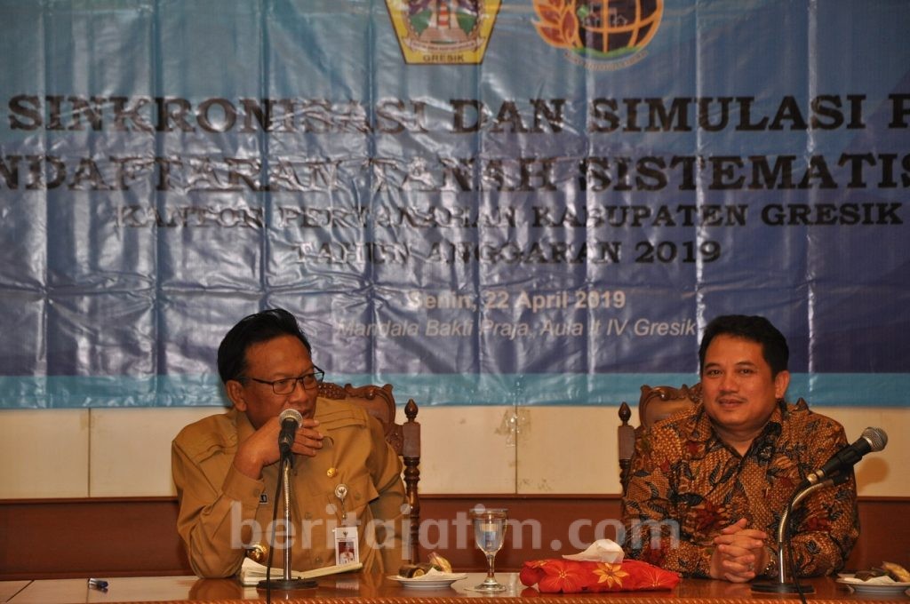 BPN Gresik Terbitkan 53.500 Sertifikat Tanah