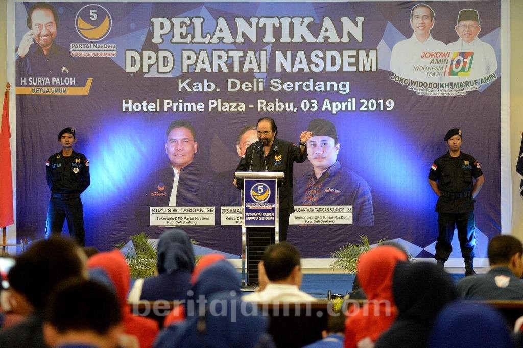 Surya Paloh: Pemilu Bukan untuk Perpecahan
