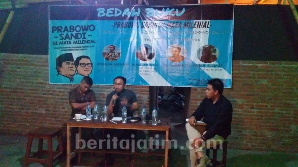 Bedah Buku Prabowo-Sandi ‘Dicekal’ di Surabaya, Lancar di Jember