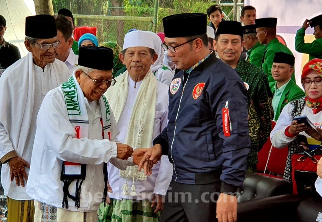 Kang Emil Klaim Jokowi-Ma’ruf Sudah Unggul 4 Persen di Jabar