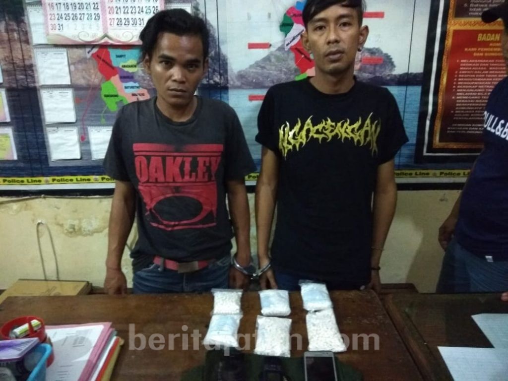 Polsek Dampit Tangkap Dua Pengedar Ribuan Pil Koplo