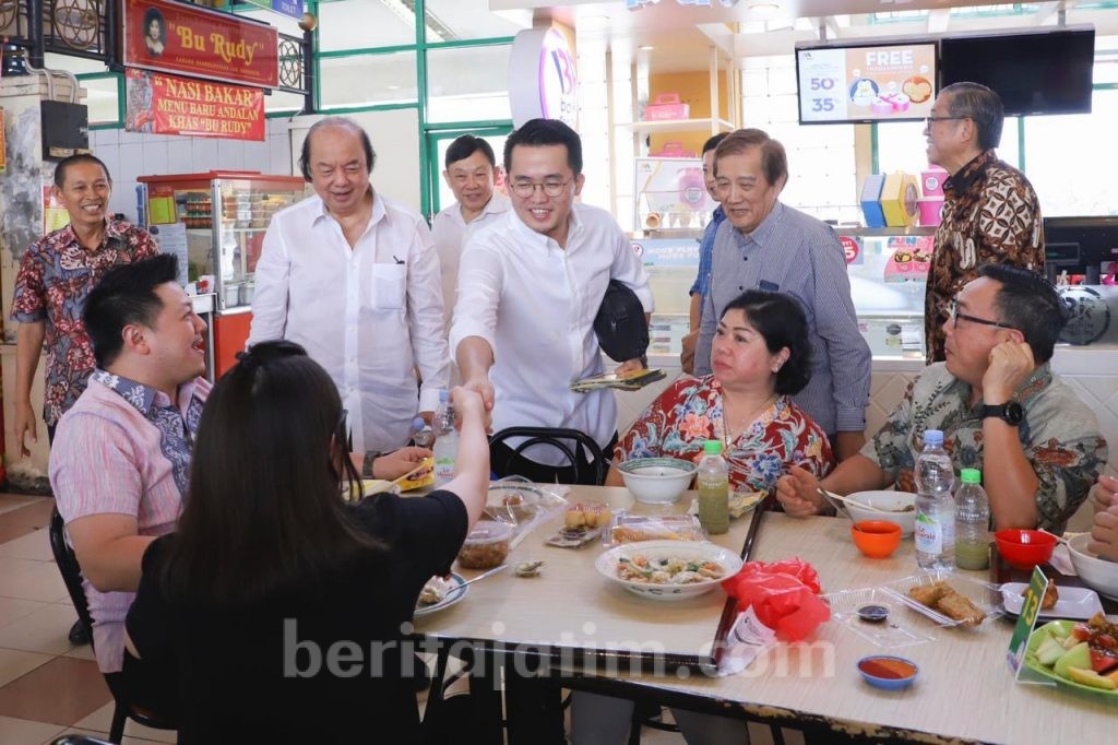 Dato Sri Tahir Dampingi Abraham Sridjaja Sosialisasikan Pemilu