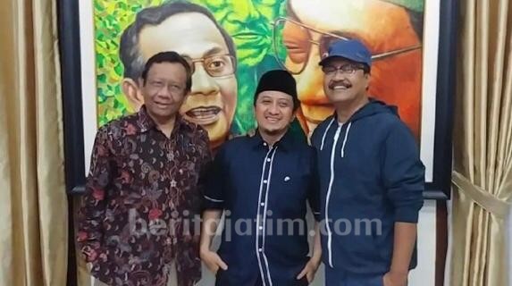 Mahfud MD, Gus Ipul dan Ustaz Yusuf Mansur Bertemu, Bicarakan Apa?