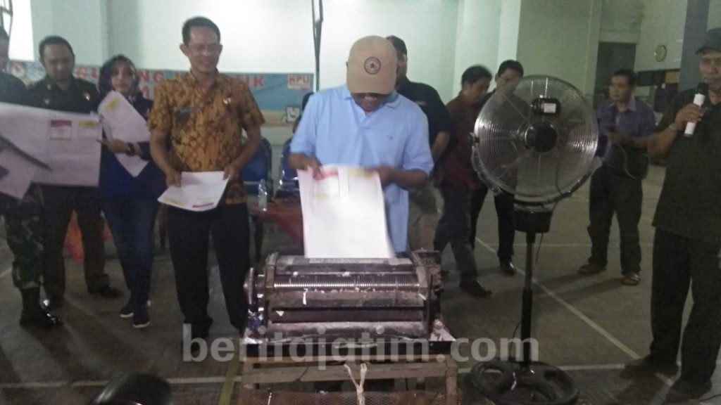 19.822 Lembar Surat Suara Dimusnahkan