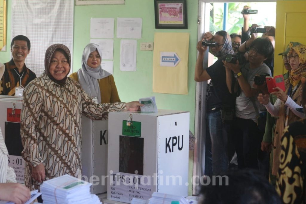 Usai Nyoblos, Risma: Siapapun Terpilih, Kesejahteraan Harus Diutamakan