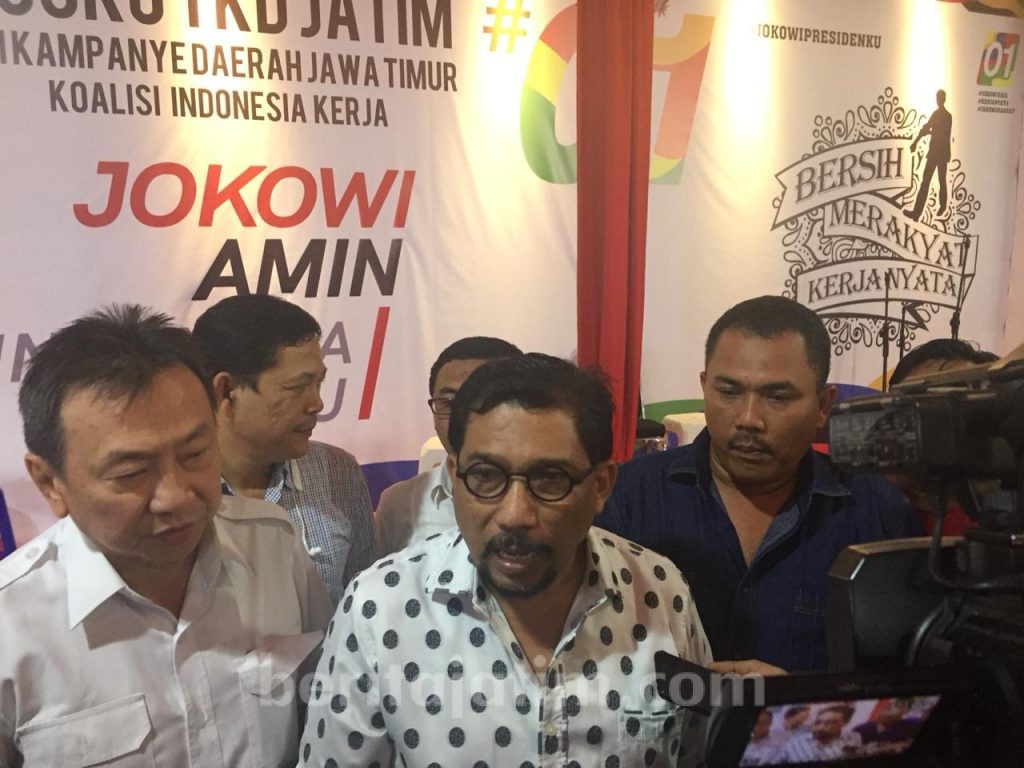 TKD Jatim: Jokowi Kalah di 4 Daerah