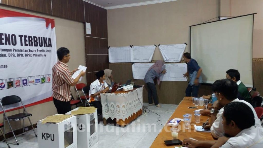 14 Kecamatan di Gresik Lakukan Rekapitulasi Suara