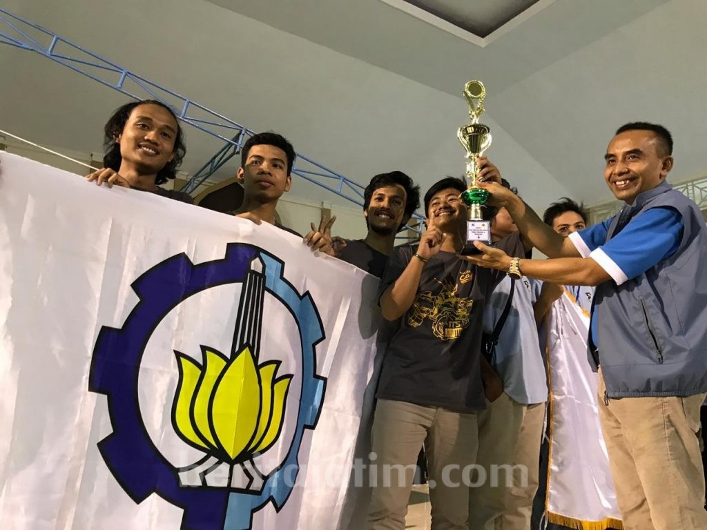 ITS Borong Trofi Terbanyak KRI Regional IV 2019