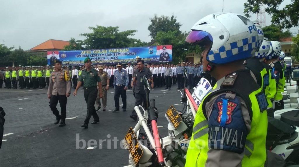 Operasi Keselamatan, Begini Cara Polres Tuban Cegah Kecelakaan