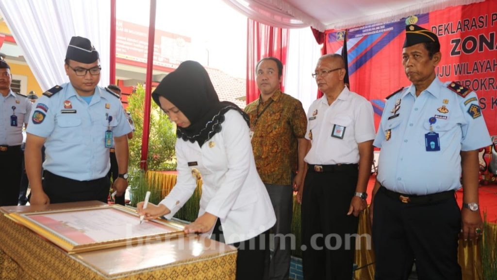Canangkan WBK dan WBBM, Ini yang Dilakukan Lapas Klas II B Mojokerto
