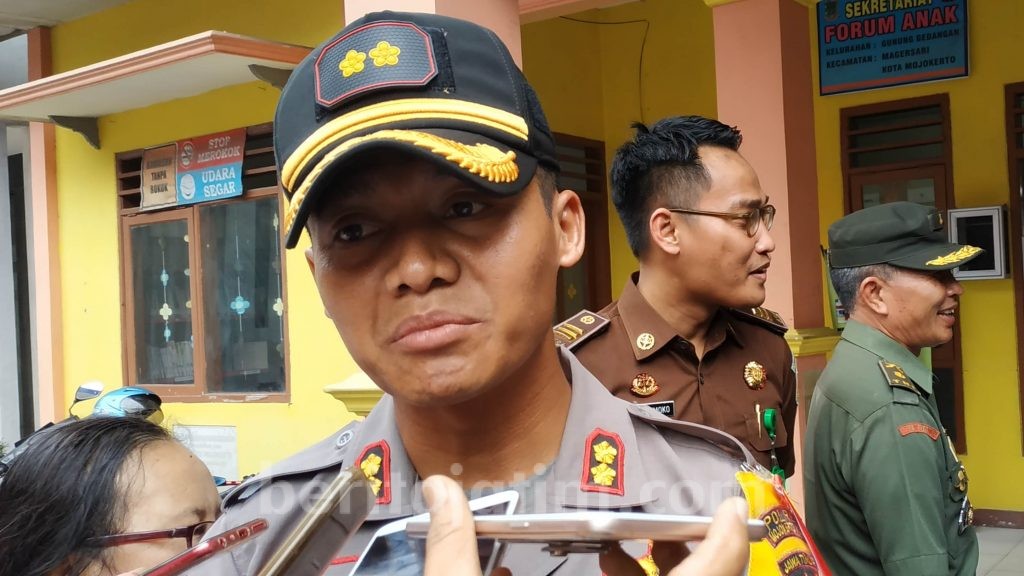 Polres Mojokerto Kota Pantau Kegiatan Provokatif di Medsos