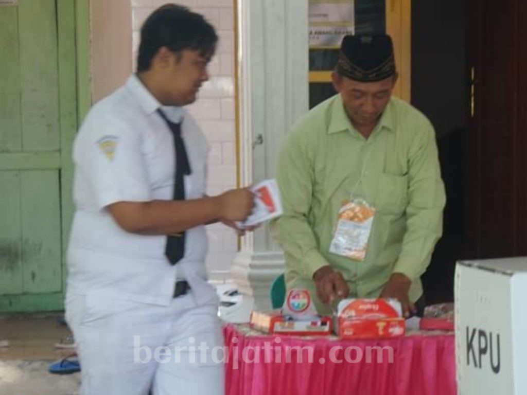 Jumlah Pemilih di Pemungutan Suara Ulang TPS 1 Desa Awang-awang Turun