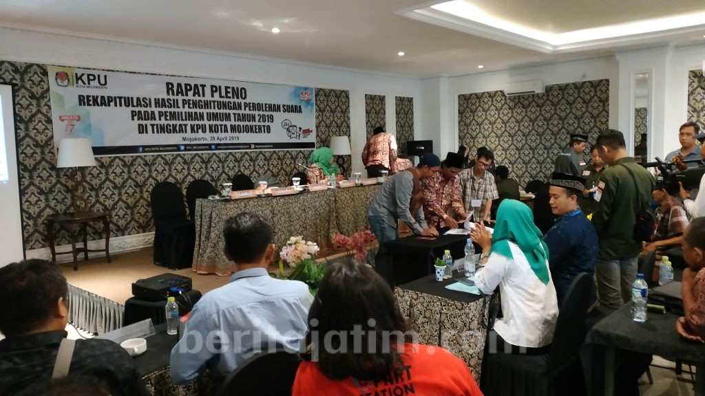 Hasil Rekapitulasi Penghitungan Suara DPRD Kota Mojokerto Berpotensi Munculnya Gugatan