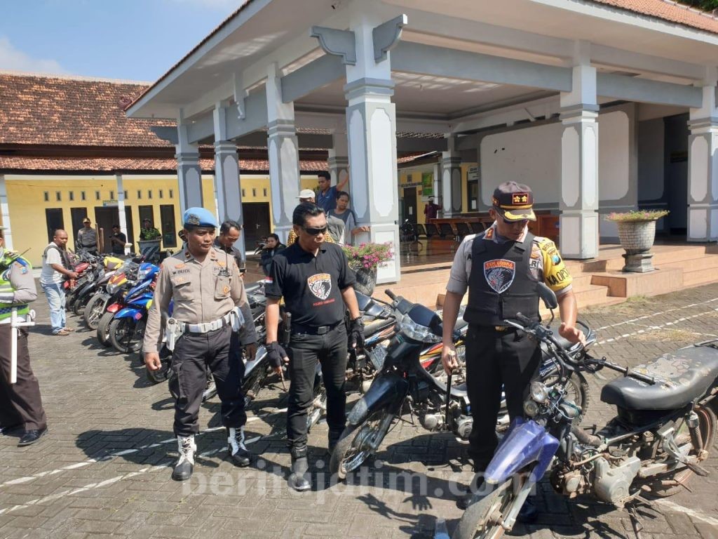 Di Desa Ini, Polres Lumajang Temukan 17 Motor Bodong