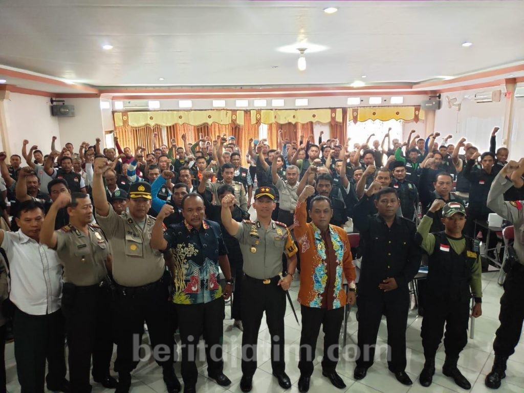 Satgas Keamanan Desa Lumajang Siap Amankan Pemilu 2019