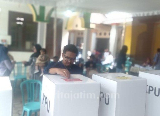 Keluarga Bupati Malang Non Aktif Nyoblos di Dekat Rumah