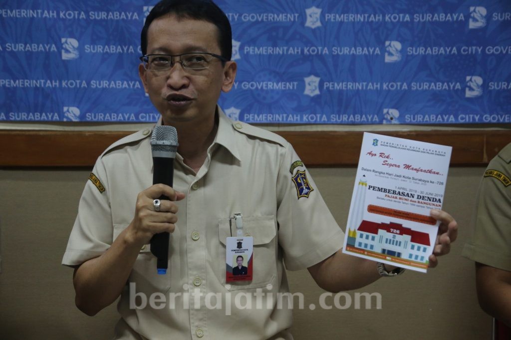 Pemkot Surabaya Hapuskan Denda Telat Bayar PBB