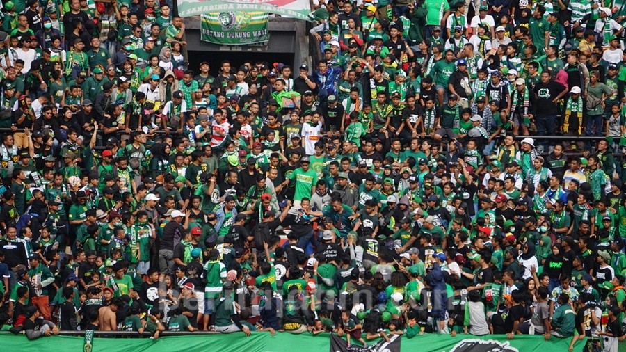 Jumlah Penonton Persebaya Tertinggi di Paruh Musim Liga 1