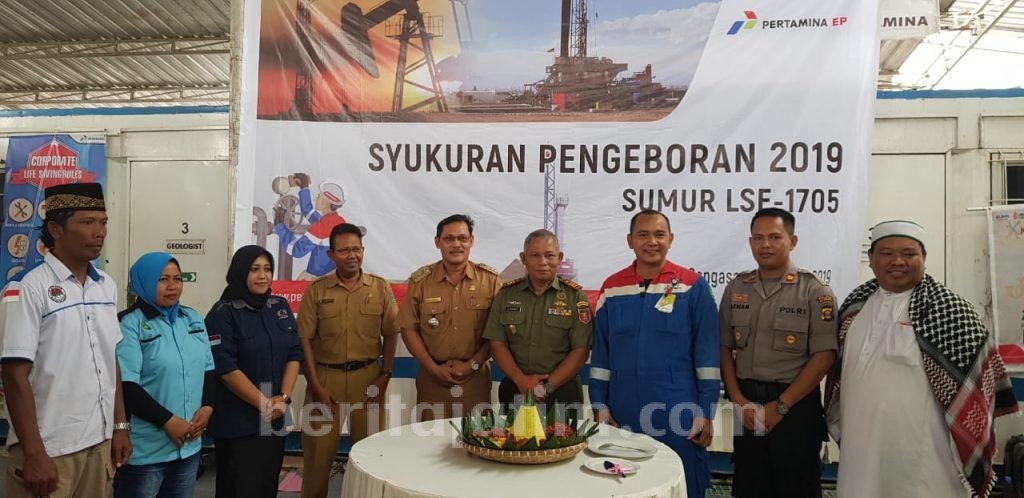 Sangasanga Field Adakan Syukuran Pengeboran Sumur LSE-1705