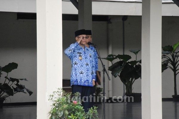 Upacara Hari Kesadaran Nasional, Wabup Kediri Ajak ASN Introspeksi Diri
