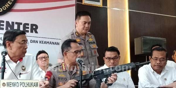 Polisi Sita Senjata Api yang Hendak Dipakai Demo 22 Mei