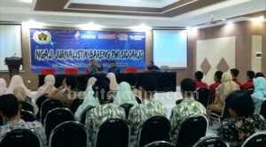 Siswa Sidoarjo Ikuti ‘Ngaji Jurnalistik’ Bareng PWI