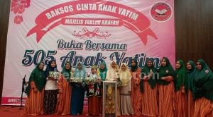 MT Arafah Meriahkan Ramadan dengan Anak Yatim di Hotel