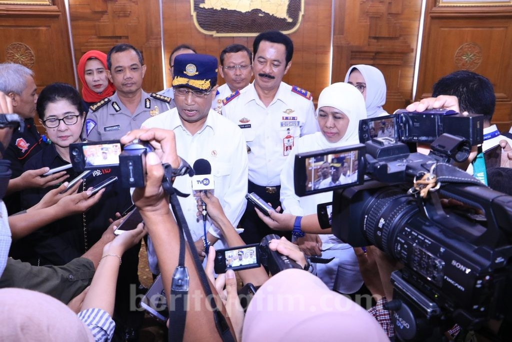 Ini Hasil Rakor Angkutan Lebaran Pemprov Jatim Bersama Menhub dan Menkes
