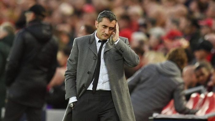 Barcelona Didepak Liverpool, Bagaimana Nasib Valverde?