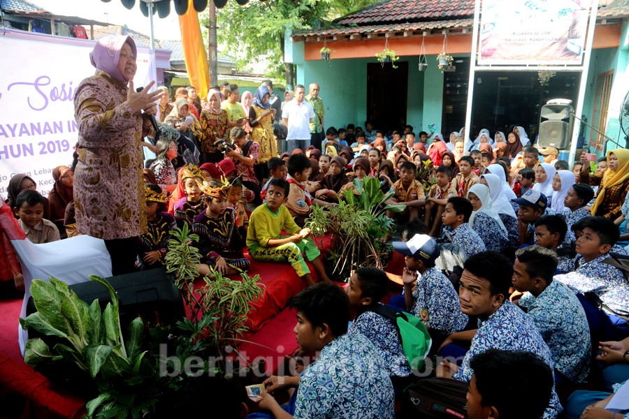 Pemkot Surabaya Gelar Bakti Sosial di Bekas Lokalisasi
