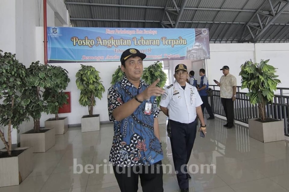 946 Personil Dishub Surabaya Diterjunkan Bantu Kelancaran Mudik Lebaran