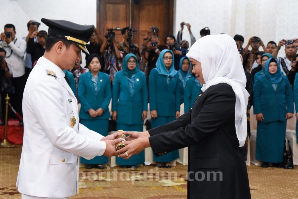 Lantik Bupati Trenggalek, Ini Pesan Gubernur Khofifah