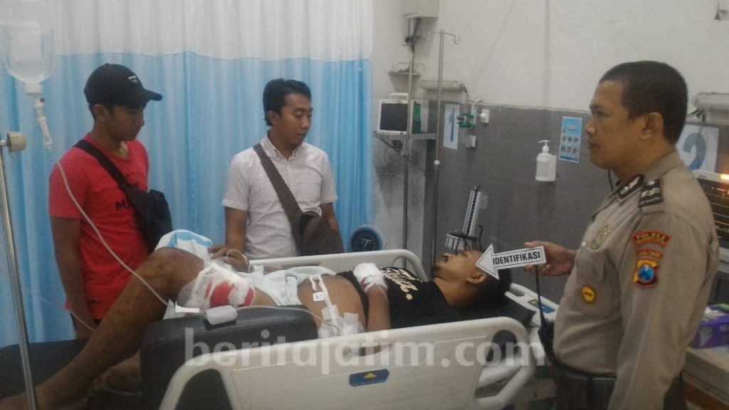 Preman Terminal Kertajaya Kota Mojokerto Ditusuk