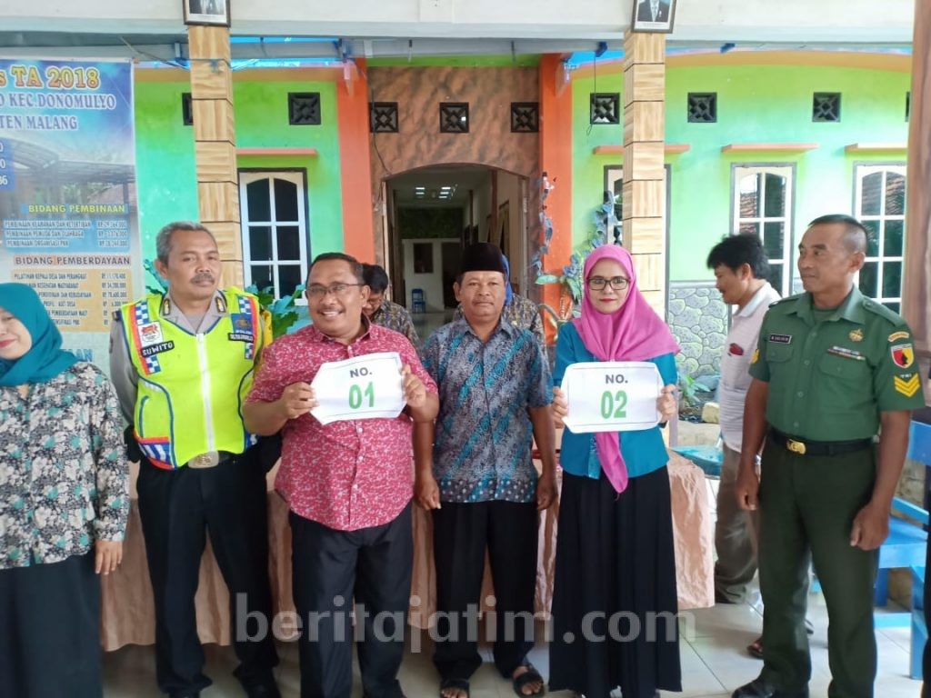 Kades Tulungrejo Lawan Istrinya Sendiri di Pilkades