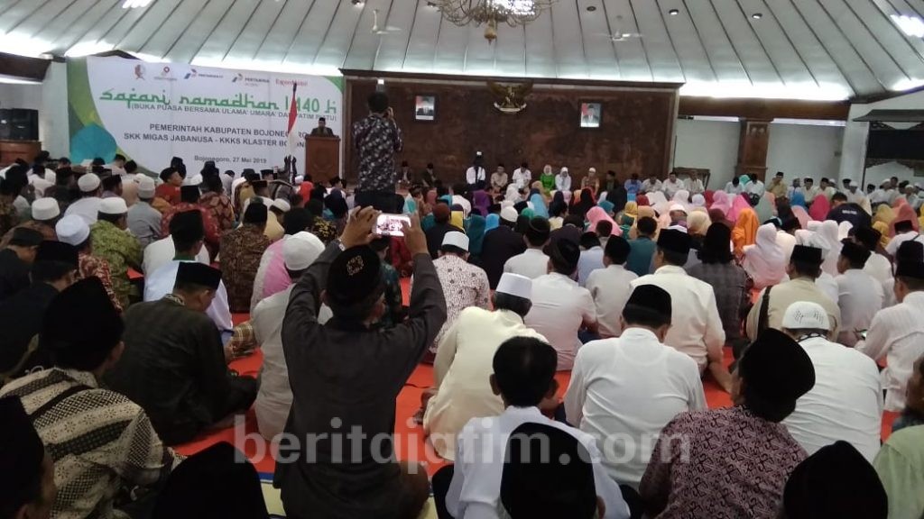 Pemkab Bojonegoro Bersama SKK Migas Gelar Buka Bersama