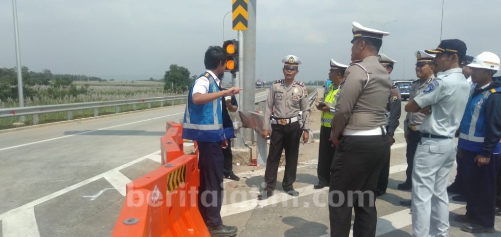 Satlantas Polres Malang Pastikan Tol Mapan Siap Untuk Arus Mudik